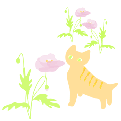 花みる猫